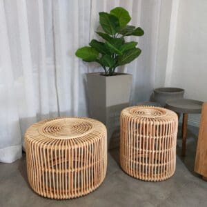 Set de 2 Mesas modelo "Jaula"
